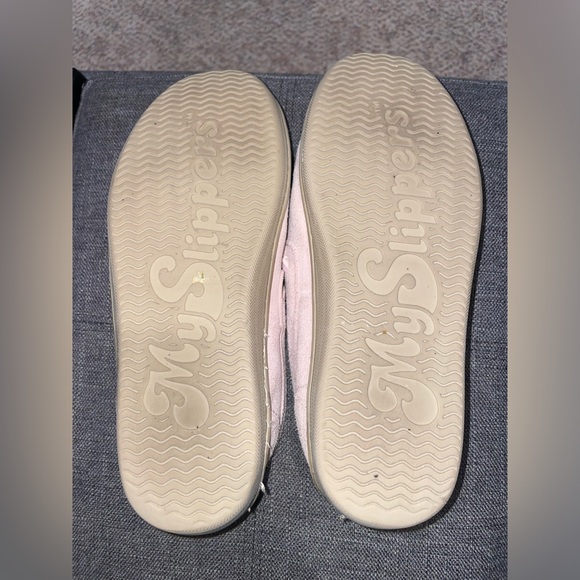 Women’s Light Pink MySlipper Moccasins - Picture 3 of 4